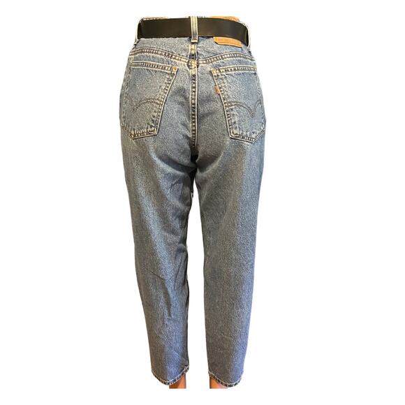 Vintage Levi's Jeans Orange Tab 951 | Made in USA | Relaxed Tapered Leg Denim - Picture 8 of 11